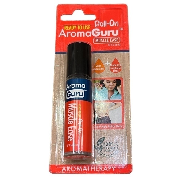 Aroma Guru Set of 2 Roll On Aromatherapy Essential Oils, Lavender & Muscle Ease - Picture 7 of 13
